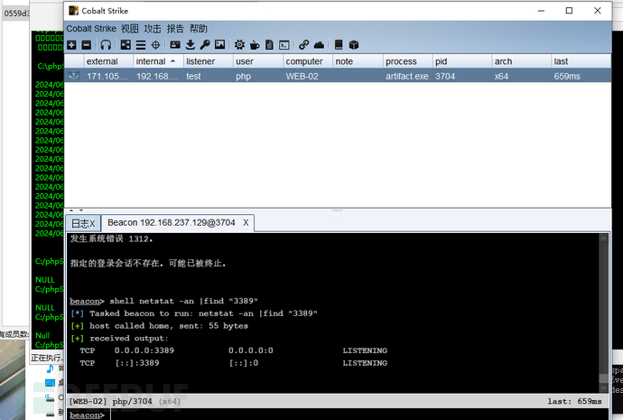 渗透测试 | 记一次Cobalt Strike的上线学习插图13