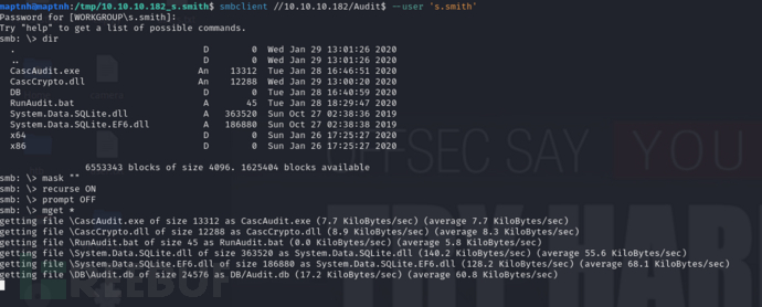 [Meachines] [Medium] Cascade DC域+SMB+ldap查询+TightV…插图12