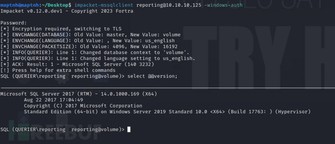 [Meachines] [Medium] Querier XLSM宏+MSSQL NTLM哈希窃取(…插图4