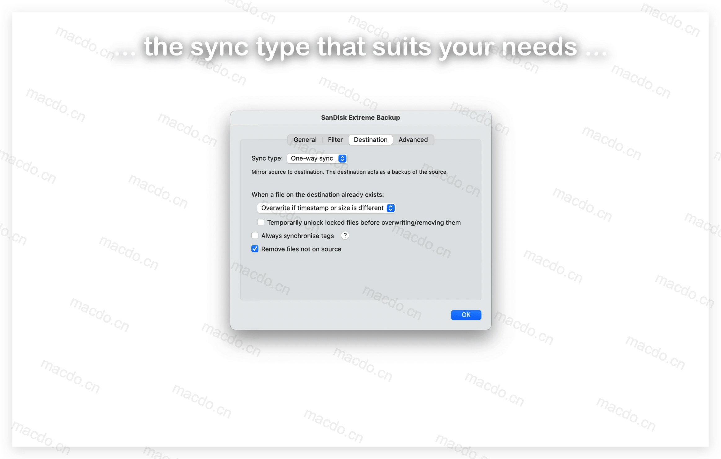 SyncTime for Mac v3.6 文件同步工具插图3