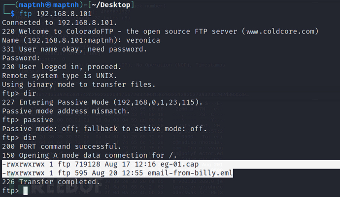 [Vulnhub] BillyMadison1dot Wireshark+Port-Knocking…插图12