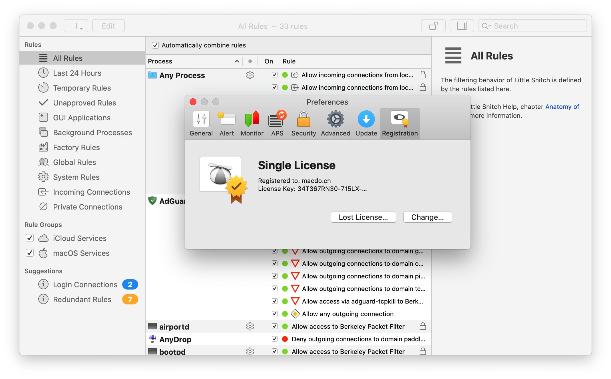 Little Snitch for Mac v5.7.3 老牌的mac防火墙软件插图1