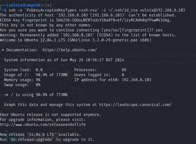 [Vulnhub]Vulnix 通过NFS挂载+SSH公钥免密登录权限提升插图7