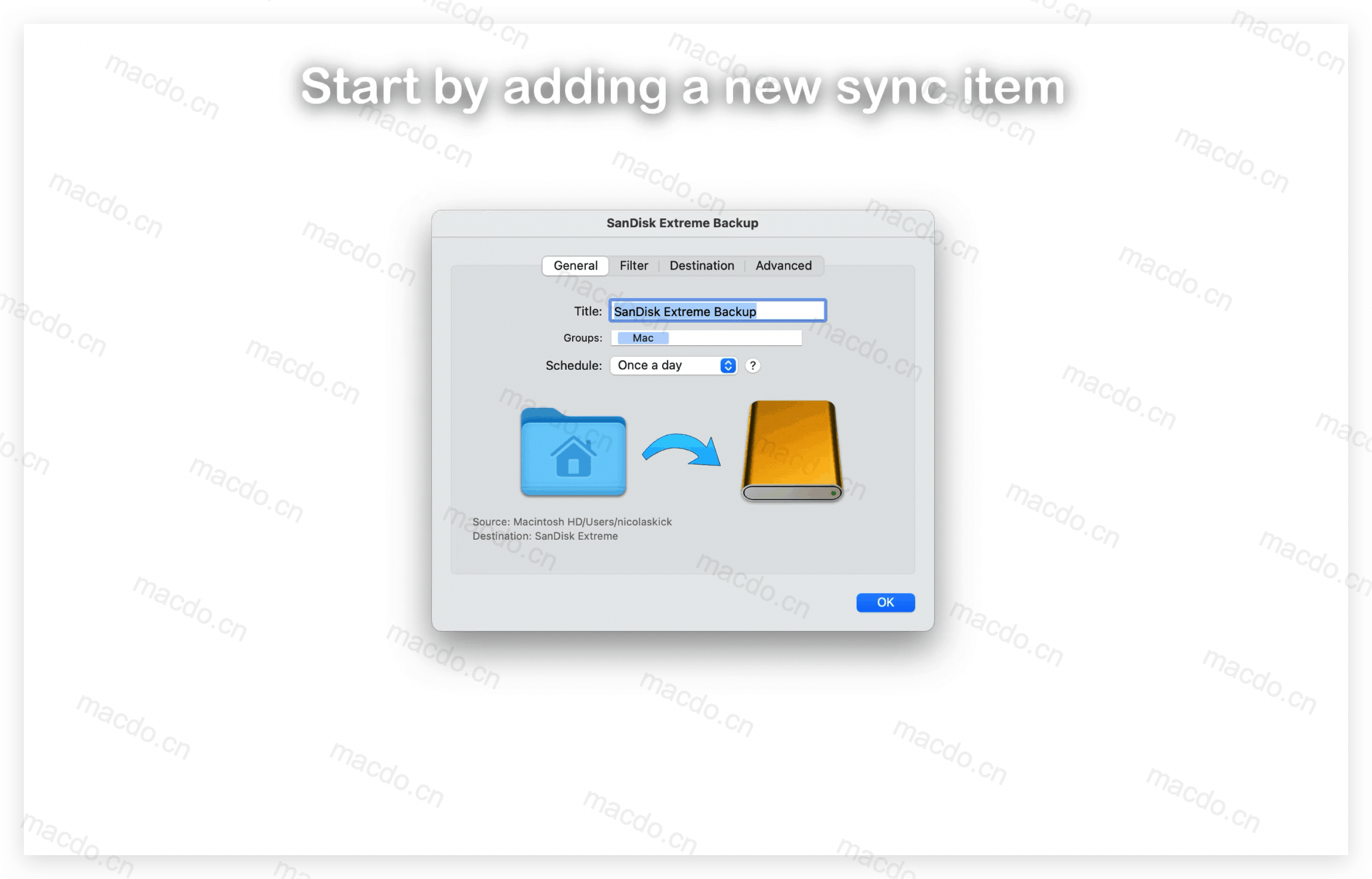 SyncTime for Mac v3.6 文件同步工具插图1