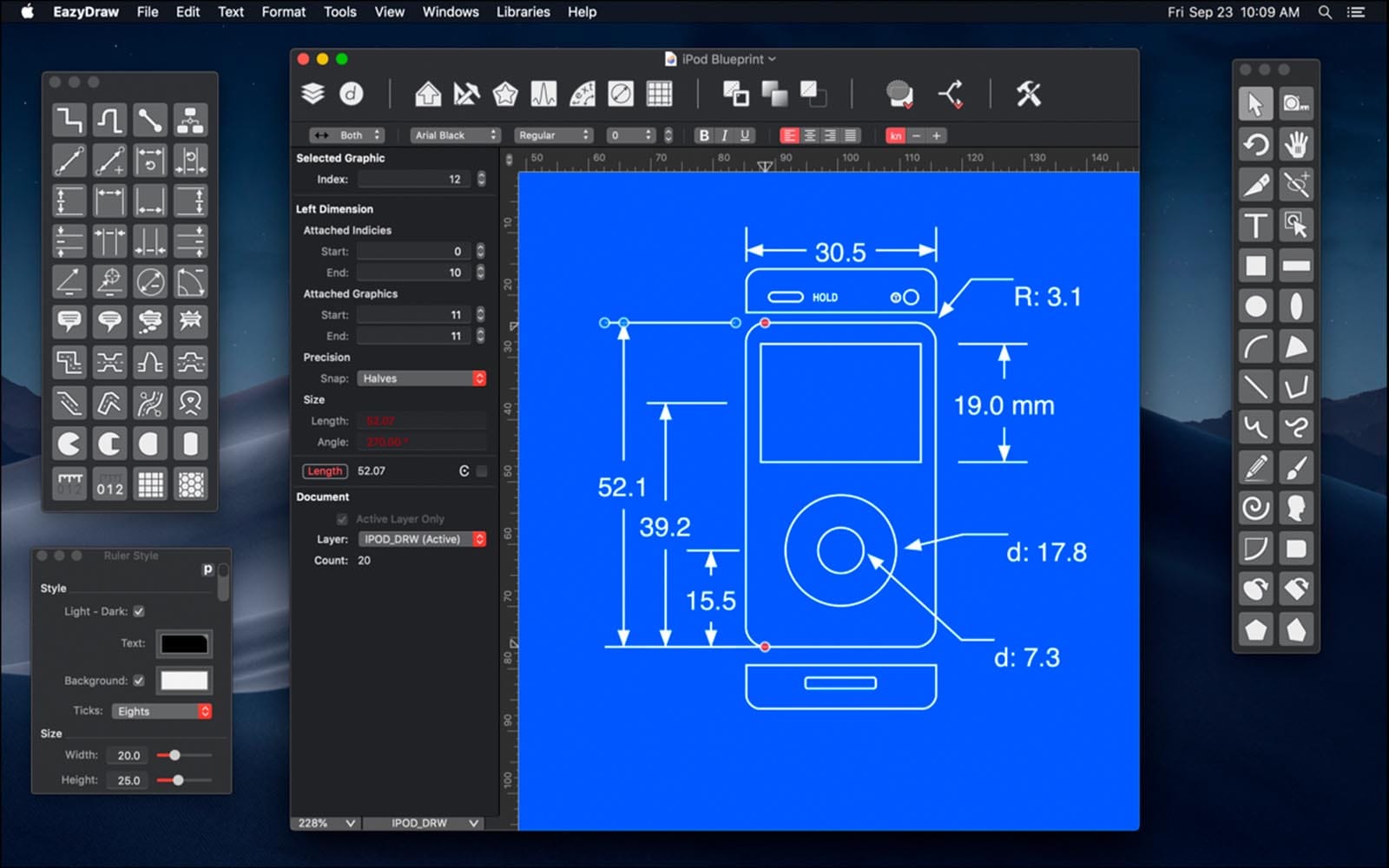 EazyDraw for Mac v11.6.2 矢量图绘制工具插图2