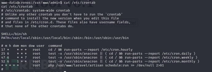 [Meachines] [Medium] Cronos DNS 多重解析+子域名查询+SQLI+RC…插图7