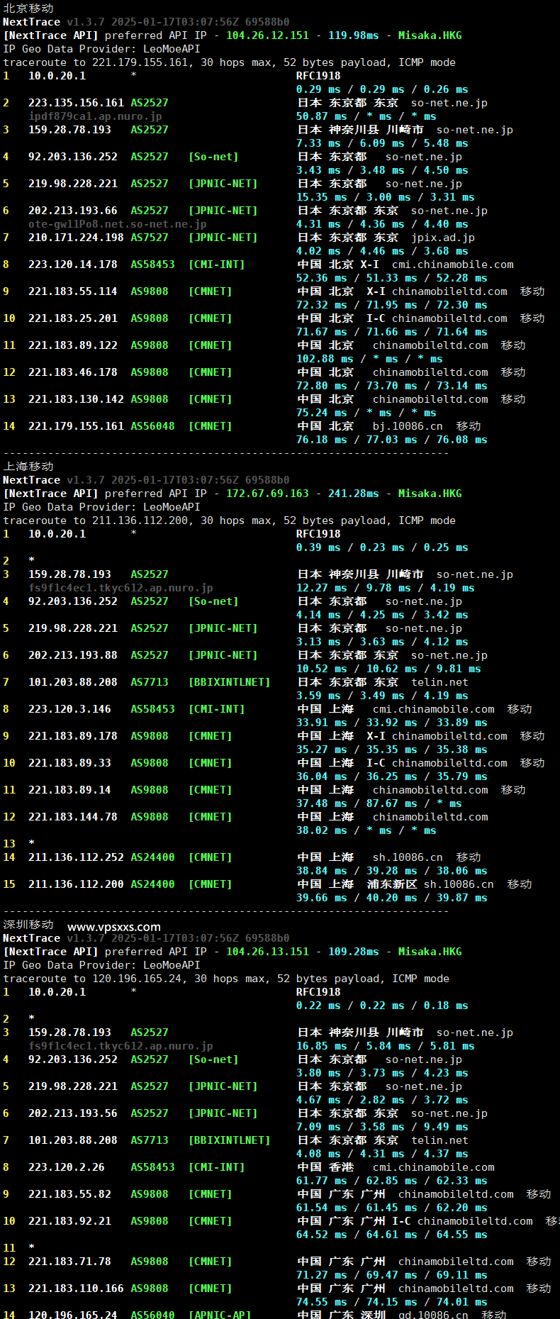 Tokyonline索尼通讯日本VPS测评：双ISP日本住宅IP，三网往返直连延迟低，看视频14万+速度插图8