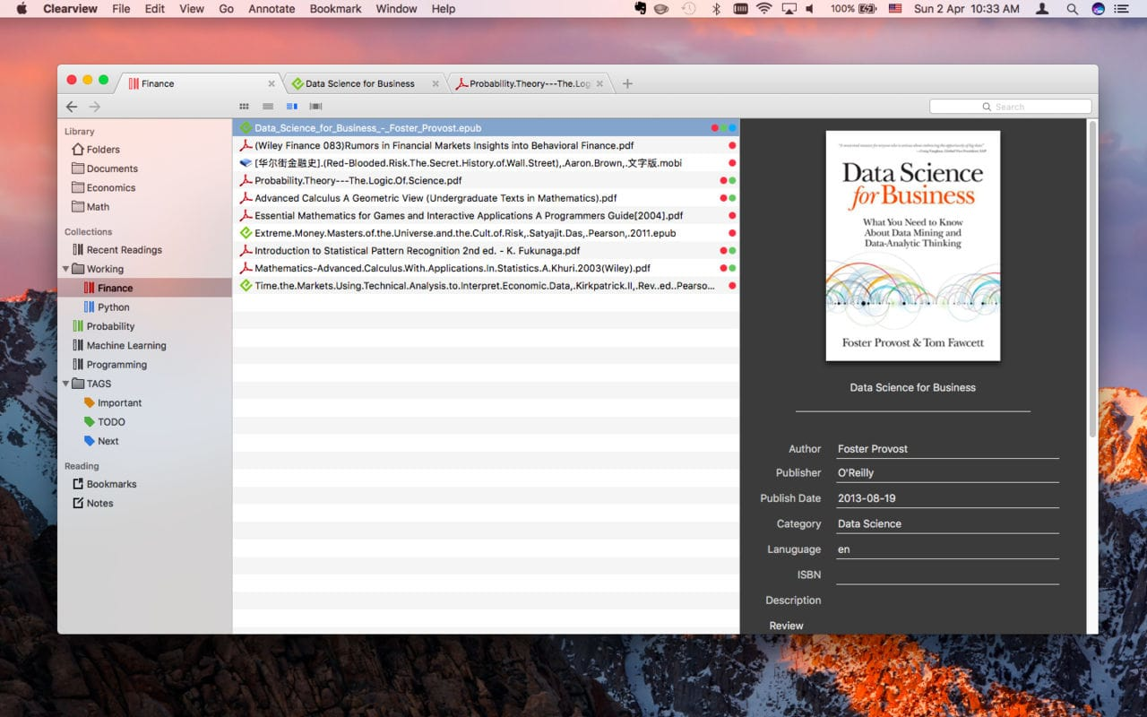 Clearview for Mac v2.3.6 电子阅读器插图1