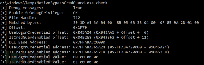 NativeBypassCredGuard：一款基于NTAPI的Credential Guard安全测试工具插图2