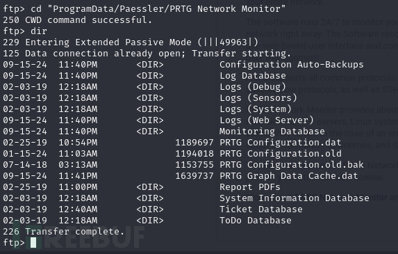 [Meachines] [Easy] Netmon FTP匿名登录+PRTG 网络监控RCE权限提升插图2