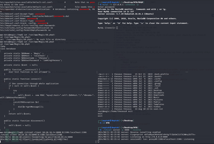 [Meachines] [Medium] Magic SQLI+文件上传+跳关TRP00F权限提升+…插图9