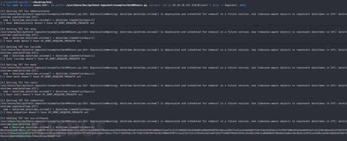 [Meachines] [Easy] Forest AS-REP+TGT +WinRM +DCSyn…插图7