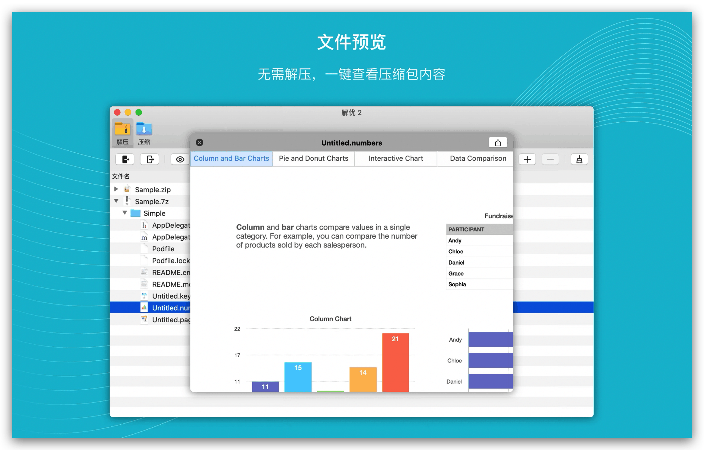 解优 2 for Mac v1.6.0 解压缩工具插图2