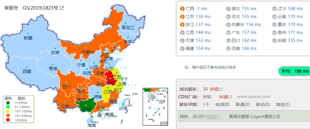 六六云美国CN2 GIA原生IP VPS测评：三网回程GIA，电信去程GIA联通4837移动延迟低，解锁美国Tiktok、香港Netflix/Disney+插图2