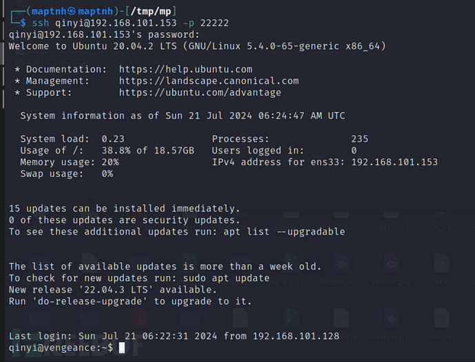 [Vulnhub] VENGEANCE SMB+Zip-Crack+TFTP&SUDO权限提升+Pw…插图12