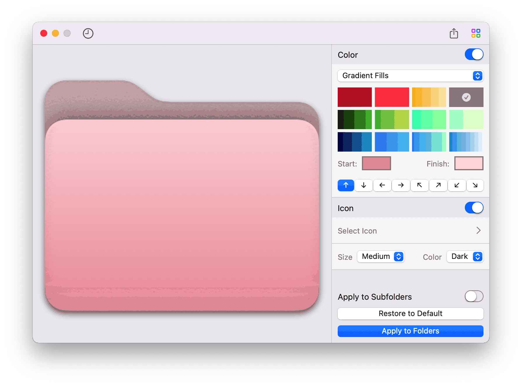 Foldor for Mac v1.3.0 文件夹图标改色插图2