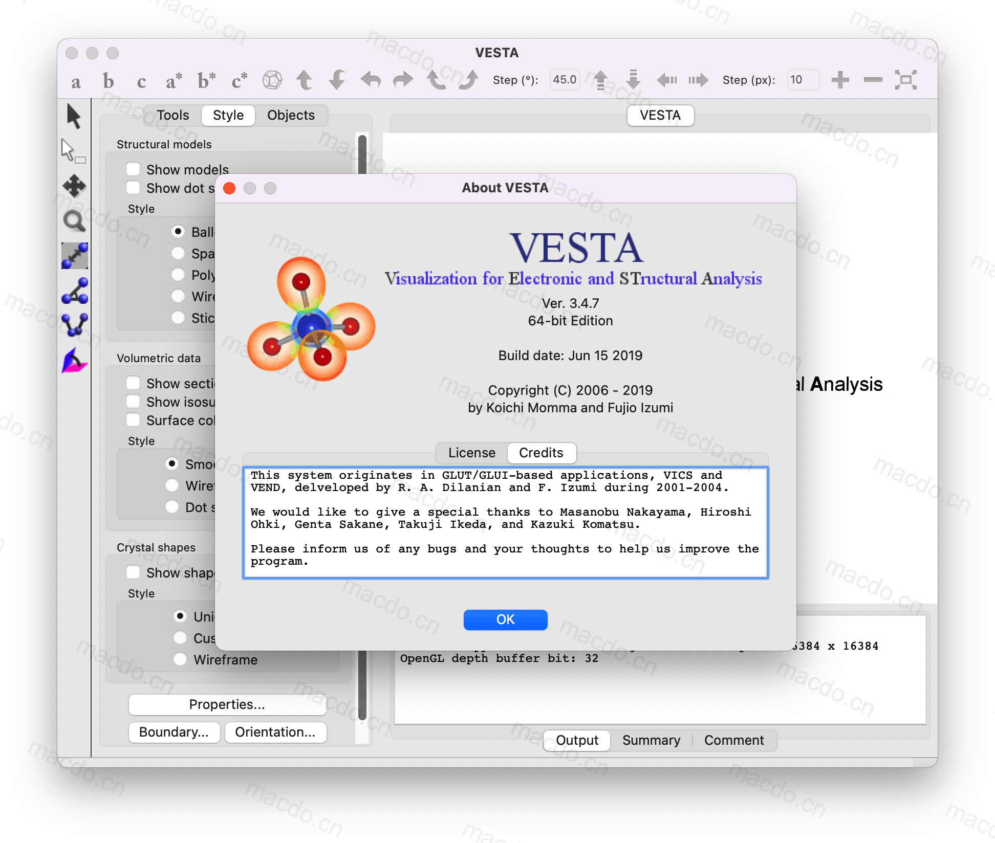 VESTA for Mac v3.4.7 晶体结构模型可视化插图2