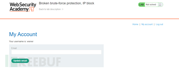 Burpsuite靶场 | 使用成功登录破除IP限制后暴力破解密码插图3