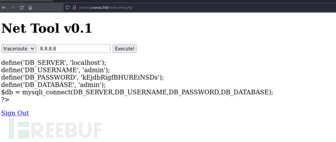 [Meachines] [Medium] Cronos DNS 多重解析+子域名查询+SQLI+RC…插图4