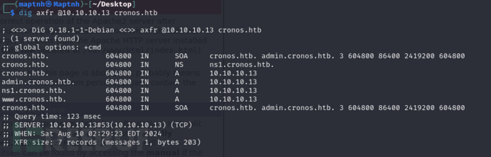 [Meachines] [Medium] Cronos DNS 多重解析+子域名查询+SQLI+RC…插图1