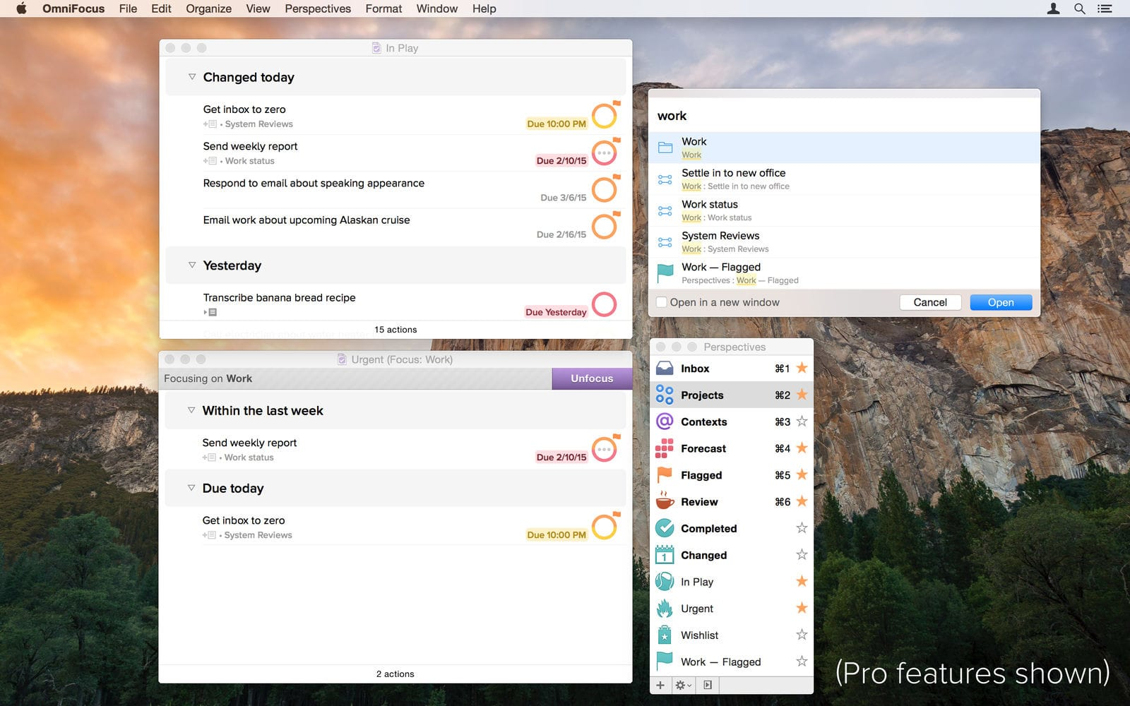 OmniFocus Pro for Mac v4.0.5 强大的任务管理软件插图2