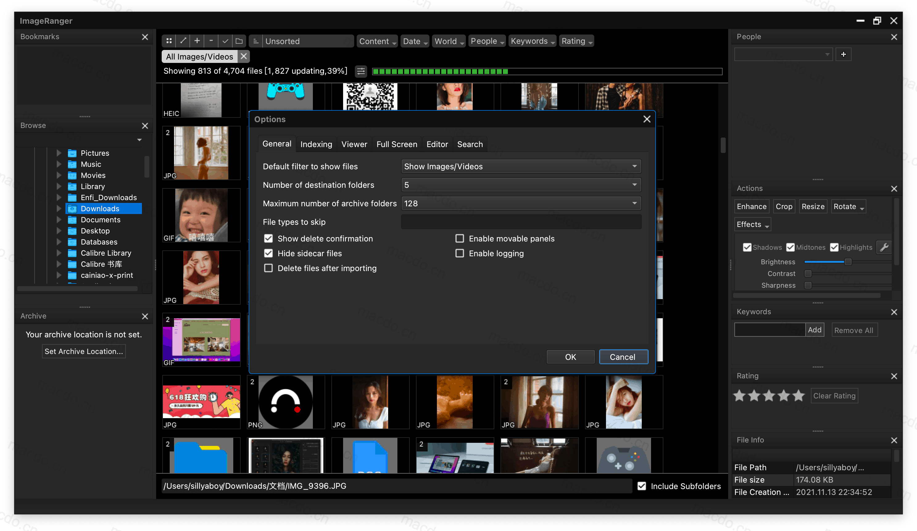 ImageRanger Pro Edition for Mac v1.9.2.1854 图片管理工具插图2