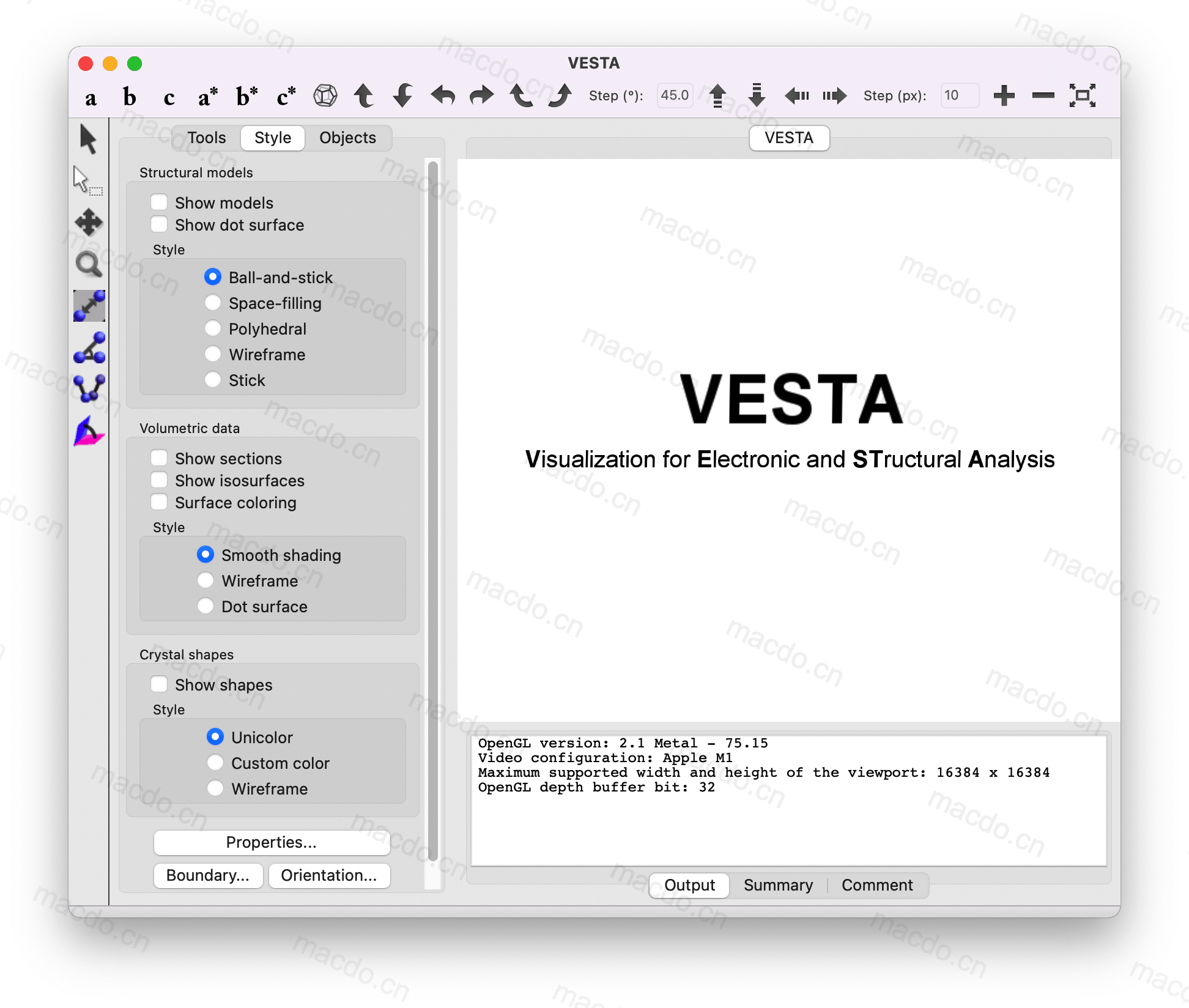 VESTA for Mac v3.4.7 晶体结构模型可视化插图1