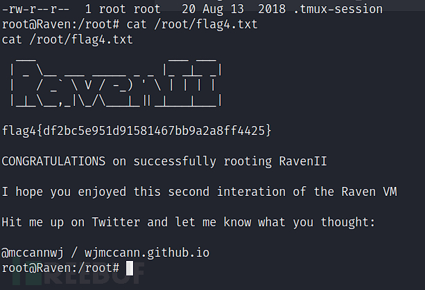 [Vulnhub] Raven2 PHPMailer-RCE+MSQP:Mysql权限提升插图10