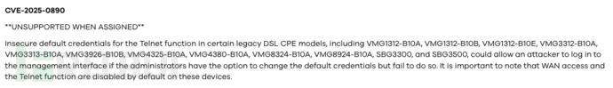 Zyxel Telnet 漏洞分析(CVE-2025-0890、CVE‑2024‑40891)插图