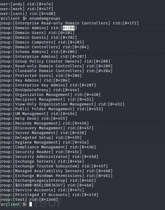 [Meachines] [Easy] Forest AS-REP+TGT +WinRM +DCSyn…插图3