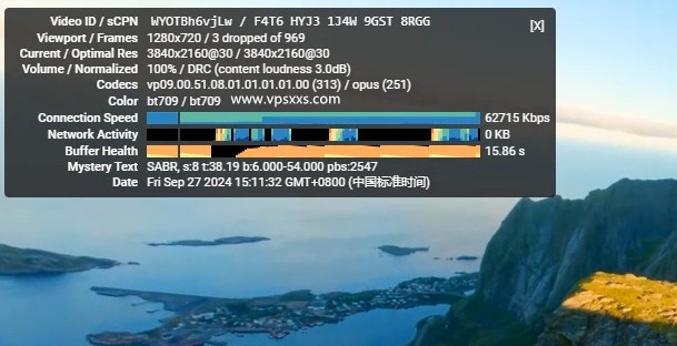 HostDare保加利亚VPS测评：看视频6万+速度，三网往返直连（联通去程绕美），流量给的多插图13