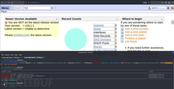 [Meachines] [Easy] OpenAdmin OpenNetAdmin-RCE+RSA私…插图1