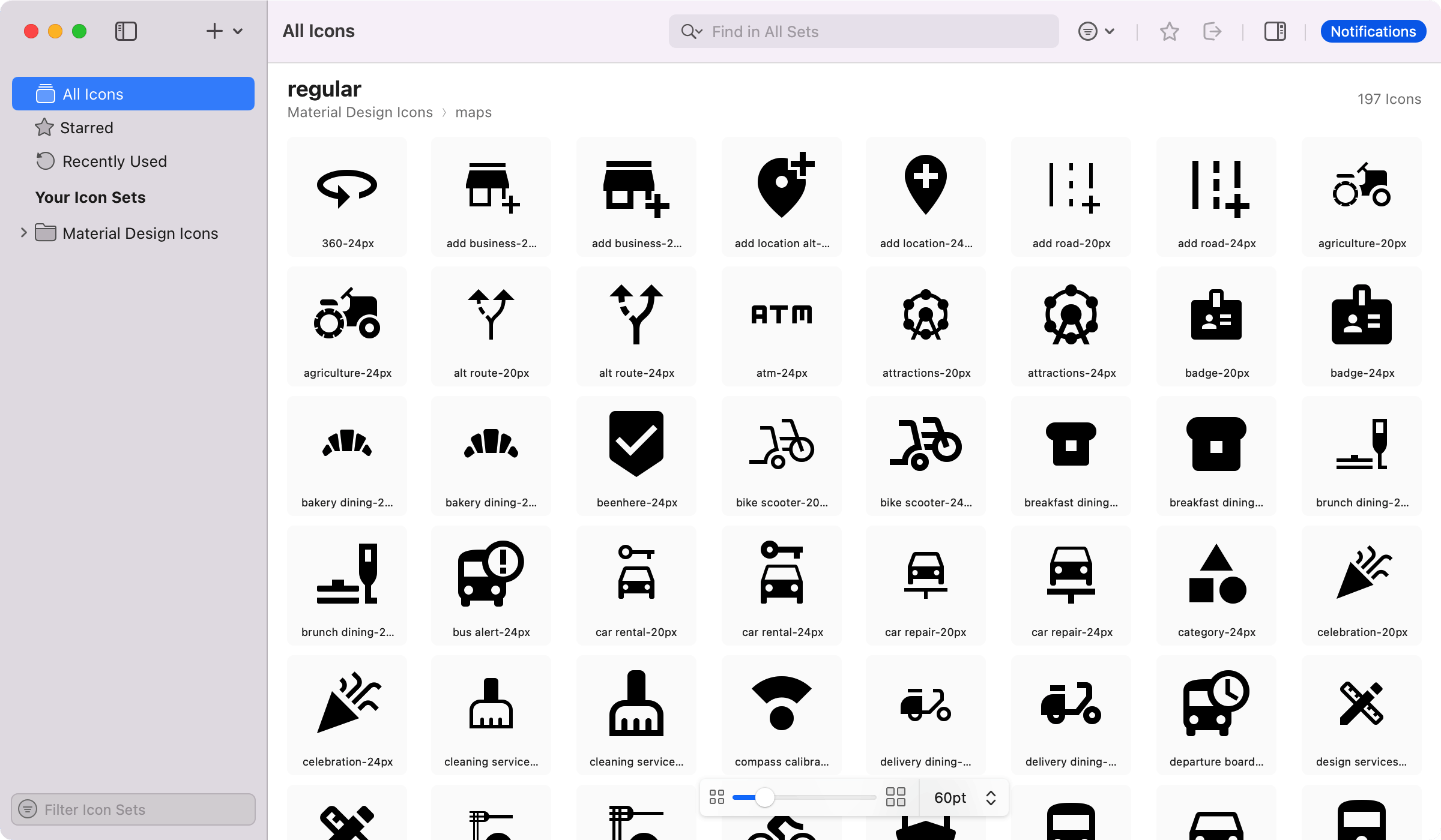 Iconjar for Mac v2.11.1 图标素材管理工具插图2