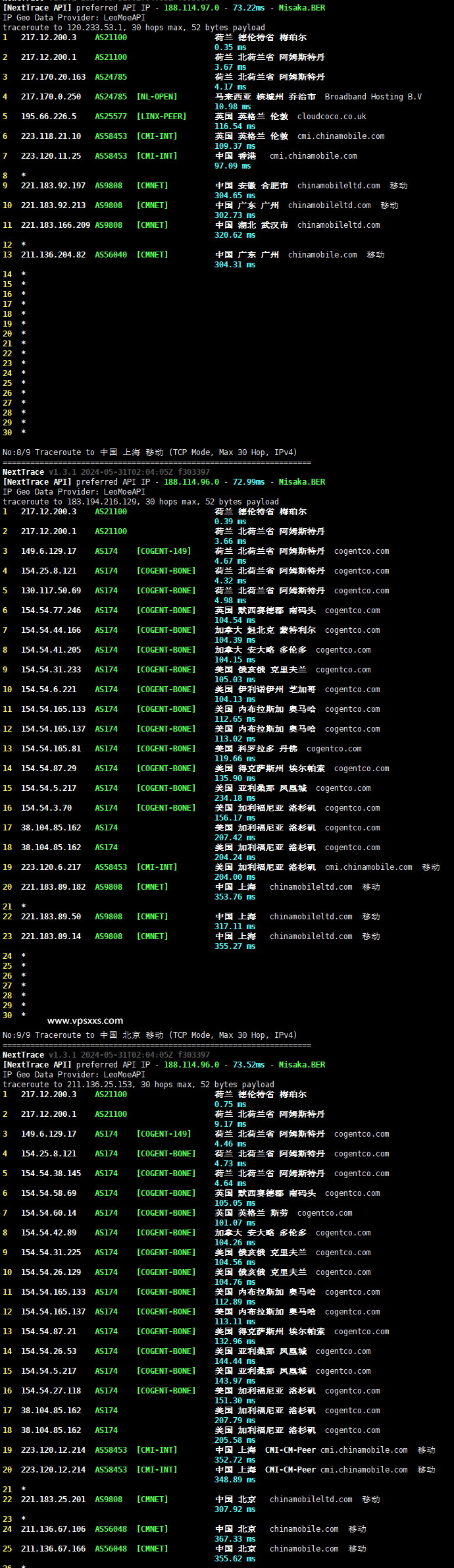 Friendhosting荷兰VPS测评：三网往返直连（移动回程绕美），联通往返AS4837更适合联通用户插图8