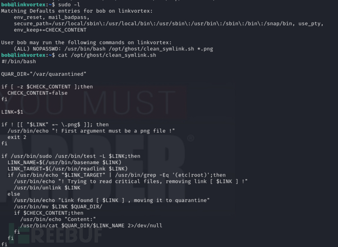 [Meachines] [Easy] LinkVortex Git leakage+Ghost 5.58+Double Link Bypass权限提升插图11