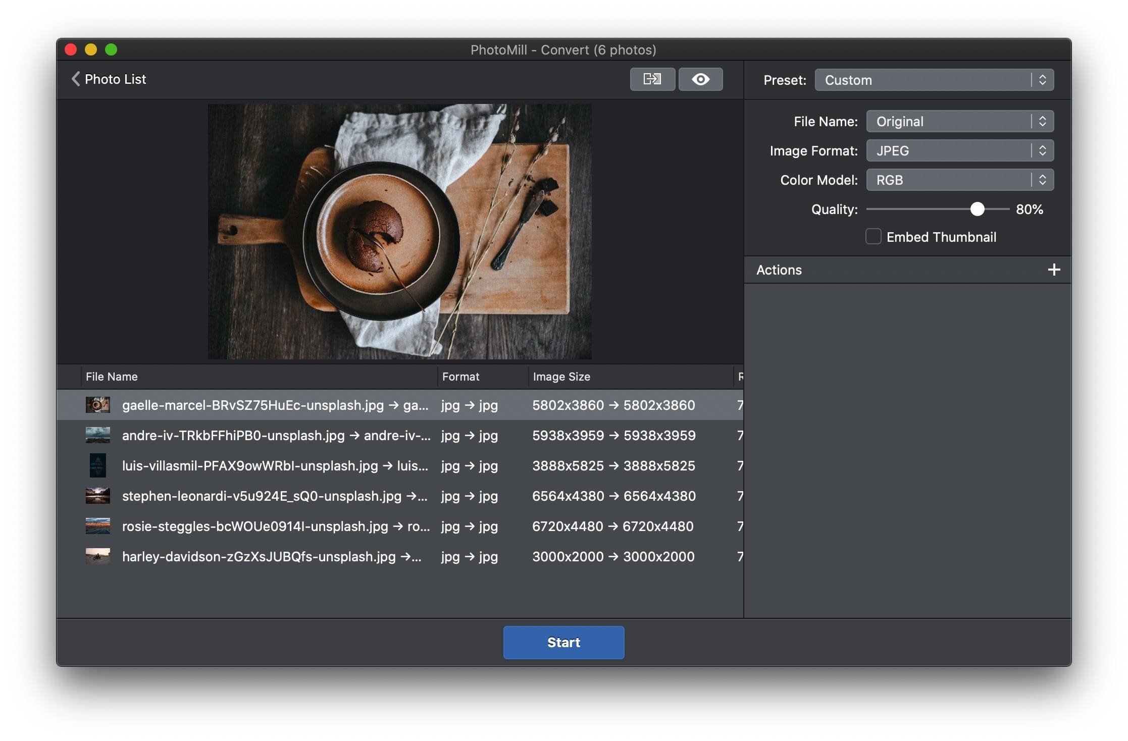 PhotoMill X for Mac v2.4.3 图片批量编辑工具插图2