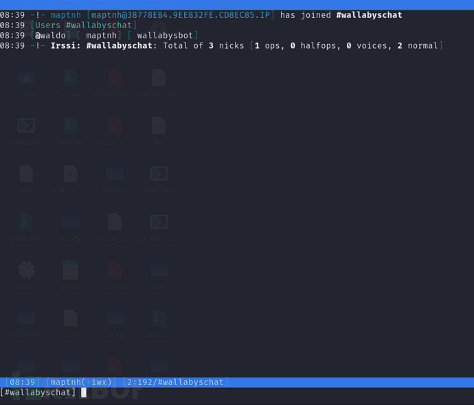 [Vulnhub] wallabysnightmare LFI+RCE+Irssi聊天服务RCE插图18