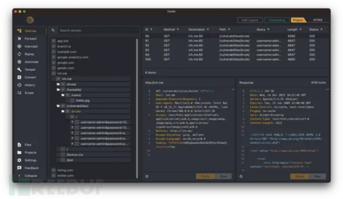 Caido：一款简单高效的Web应用程序安全审计工具插图2